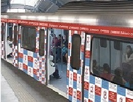 Metro advertising in delhi